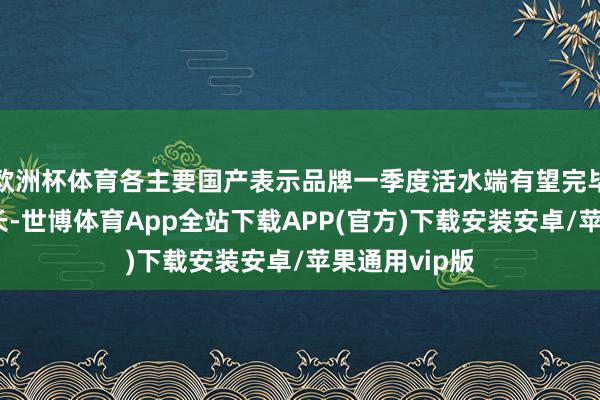 欧洲杯体育各主要国产表示品牌一季度活水端有望完毕个位数正增长-世博体育App全站下载APP(官方)下载安装安卓/苹果通用vip版