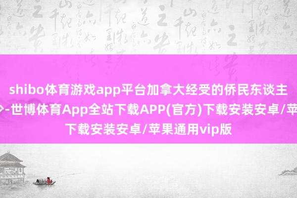 shibo体育游戏app平台加拿大经受的侨民东谈主数将大幅减少-世博体育App全站下载APP(官方)下载安装安卓/苹果通用vip版